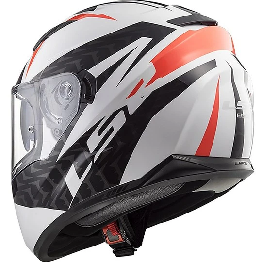 Integral Motorcycle Helmet LS2 FF320 Stream Evo COMMANDER White Black Red 5 Integral Motorcycle Helmet LS2 FF320 Stream Evo COMMANDER White Black Red - Image 3