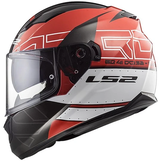 Integral Motorcycle Helmet LS2 FF320 Stream Evo KUB Black Red 4 Integral Motorcycle Helmet LS2 FF320 Stream Evo KUB Black Red - Image 2