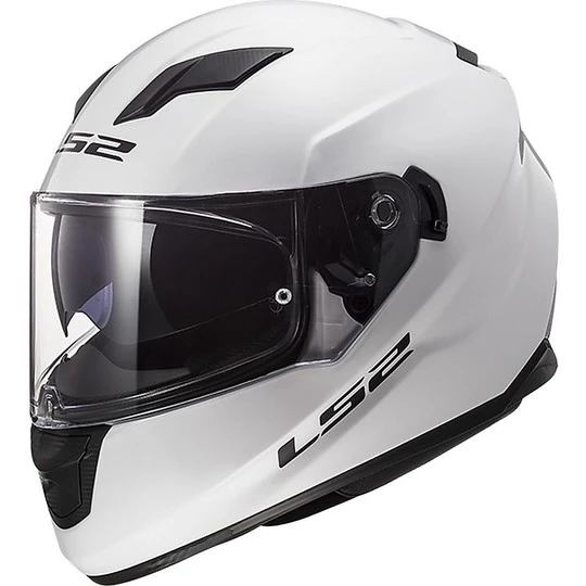 Integral Motorcycle Helmet LS2 FF320 STREAM EVO Solid Glossy White 3 Integral Motorcycle Helmet LS2 FF320 STREAM EVO Solid Glossy White