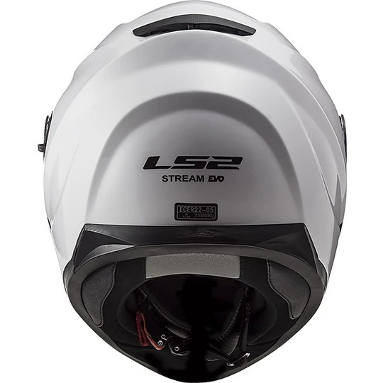 Integral Motorcycle Helmet LS2 FF320 STREAM EVO Solid Glossy White 7 Integral Motorcycle Helmet LS2 FF320 STREAM EVO Solid Glossy White - Image 5