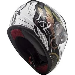 Integral Motorcycle Helmet LS2 FF353 RAPID Boho White Black Pink 13 Integral Motorcycle Helmet LS2 FF353 RAPID Boho White Black Pink -Ls2 Sales Shop integral motorcycle helmet ls2 ff353 rapid boho white black pink 66857