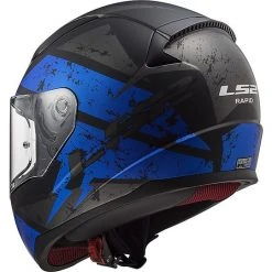 Integral Motorcycle Helmet LS2 FF353 RAPID Deadbolt Black Matt Blue 18 Integral Motorcycle Helmet LS2 FF353 RAPID Deadbolt Black Matt Blue -Ls2 Sales Shop integral motorcycle helmet ls2 ff353 rapid deadbolt black matt blue 66855