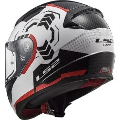 Integral Motorcycle Helmet LS2 FF353 RAPID Ghost White Black Red 11 Integral Motorcycle Helmet LS2 FF353 RAPID Ghost White Black Red -Ls2 Sales Shop integral motorcycle helmet ls2 ff353 rapid ghost white black red 66844
