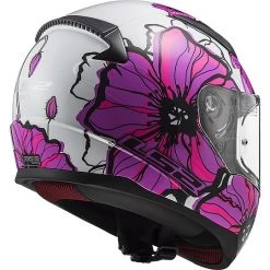 Integral Motorcycle Helmet LS2 FF353 RAPID Poppies Pink -Ls2 Sales Shop integral motorcycle helmet ls2 ff353 rapid poppies pink 66832