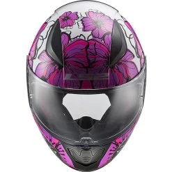 Integral Motorcycle Helmet LS2 FF353 RAPID Poppies Pink -Ls2 Sales Shop integral motorcycle helmet ls2 ff353 rapid poppies pink 66841