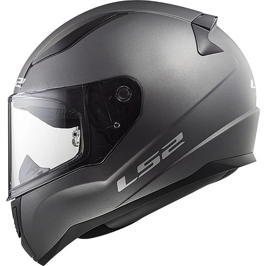 Integral Motorcycle Helmet Ls2 FF353 Rapid Solid Opal Titanium 4 Integral Motorcycle Helmet Ls2 FF353 Rapid Solid Opal Titanium - Image 2