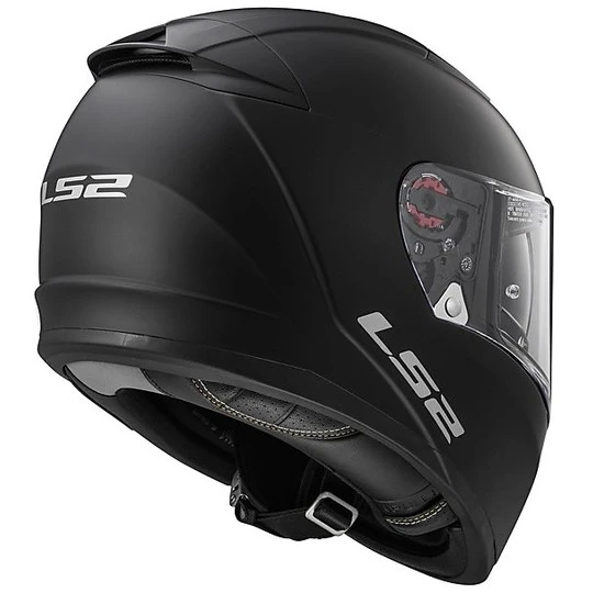 Integral Motorcycle Helmet LS2 FF390 Breacker Double Visor Solid Black Matt 4 Integral Motorcycle Helmet LS2 FF390 Breacker Double Visor Solid Black Matt - Image 2