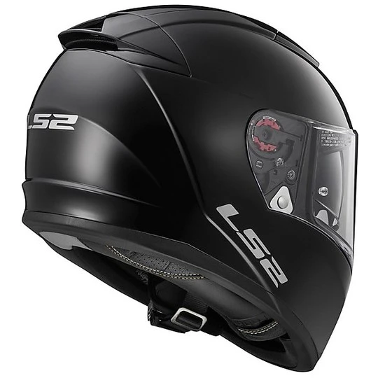 Integral Motorcycle Helmet LS2 FF390 Breacker Double Visor Solid Gloss Black 4 Integral Motorcycle Helmet LS2 FF390 Breacker Double Visor Solid Gloss Black - Image 2
