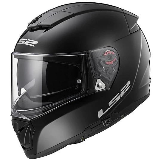Integral Motorcycle Helmet LS2 FF390 Breacker Double Visor Solid Gloss Black 3 Integral Motorcycle Helmet LS2 FF390 Breacker Double Visor Solid Gloss Black