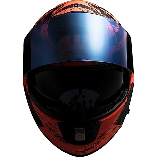 Integral Motorcycle Helmet Ls2 FF397 Vector Hunter Black Opaque Orange 11 Integral Motorcycle Helmet Ls2 FF397 Vector Hunter Black Opaque Orange - Image 9