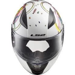 Integrated Baby Lycra Helmet LS2 FF 353J Pink White Monster -Ls2 Sales Shop integrated baby lycra helmet ls2 ff 353j pink white monster 45051
