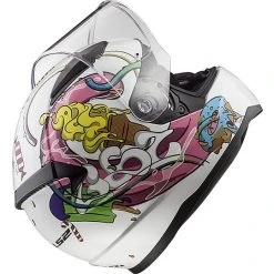 Integrated Baby Lycra Helmet LS2 FF 353J Pink White Monster -Ls2 Sales Shop integrated baby lycra helmet ls2 ff 353j pink white monster 45054