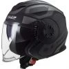 Jet Helmet Double Visor Motorcycle Ls2 OF570 VERSO Marker Matt Black Titanium 2 Jet Helmet Double Visor Motorcycle Ls2 OF570 VERSO Marker Matt Black Titanium -Ls2 Sales Shop jet helmet double visor motorcycle ls2 of570 verso marker matt black titanium 85870