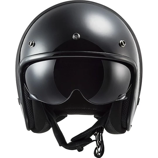 Jet Ls2 Custom Motorcycle Helmet OF601 BOB Lines Black Jeans 17 Jet Ls2 Custom Motorcycle Helmet OF601 BOB Lines Black Jeans - Image 15