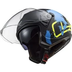 Jet Moto Helmet Ls2 Double Visor Ls2 OF573 TWISTER 2 Xover Black Matt Blue 11 Jet Moto Helmet Ls2 Double Visor Ls2 OF573 TWISTER 2 Xover Black Matt Blue -Ls2 Sales Shop jet moto helmet ls2 double visor ls2 of573 twister 2 xover black matt blue 85903