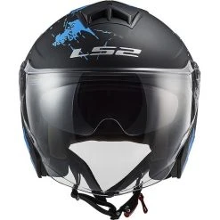 Jet Moto Helmet Ls2 Double Visor Ls2 OF573 TWISTER 2 Xover Black Matt Blue 15 Jet Moto Helmet Ls2 Double Visor Ls2 OF573 TWISTER 2 Xover Black Matt Blue -Ls2 Sales Shop jet moto helmet ls2 double visor ls2 of573 twister 2 xover black matt blue 85907