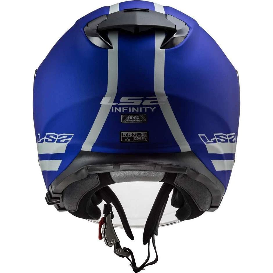Jet Moto Helmet Ls2 OF521 INFINITY Moto Hyper Blue Matt 7 Jet Moto Helmet Ls2 OF521 INFINITY Moto Hyper Blue Matt - Image 5