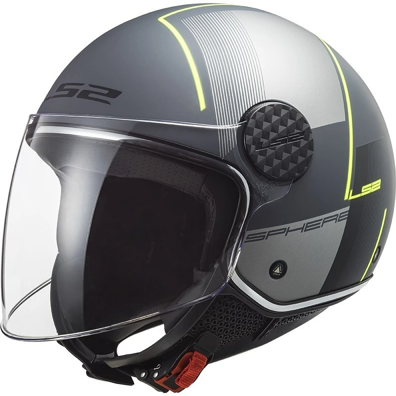 Jet Moto Helmet Ls2 OF558 SPHERE LUX Firm Matt Black Titanium 3 Jet Moto Helmet Ls2 OF558 SPHERE LUX Firm Matt Black Titanium