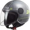 Jet Moto Helmet Ls2 OF558 Sphere Lux LINUS Nardo Gray -Ls2 Sales Shop jet moto helmet ls2 of558 sphere lux linus nardo gray 106788