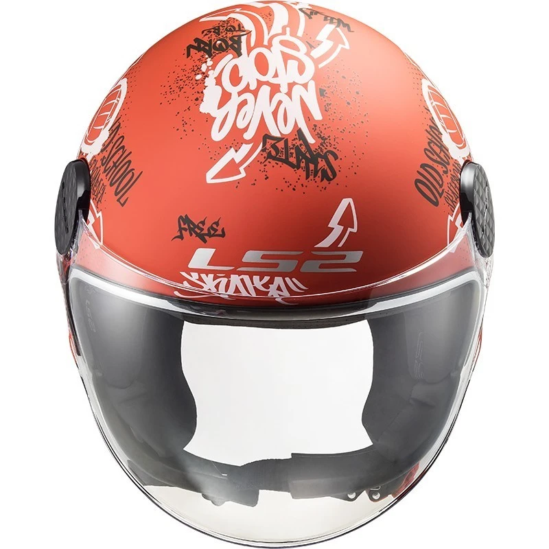 Jet Moto Helmet Ls2 OF558 SPHERE LUX Skater Matt Red 5 Jet Moto Helmet Ls2 OF558 SPHERE LUX Skater Matt Red - Image 3