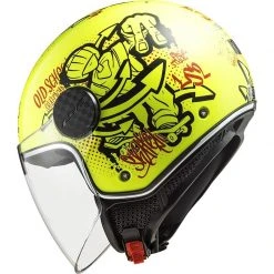 Jet Moto Helmet Ls2 OF558 SPHERE LUX Skater Yellow Fluo 9 Jet Moto Helmet Ls2 OF558 SPHERE LUX Skater Yellow Fluo -Ls2 Sales Shop jet moto helmet ls2 of558 sphere lux skater yellow fluo 135587