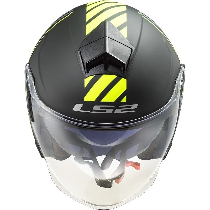 Jet Moto Helmet Ls2 OF573 TWISTER 2 Luna Black Matt Titanium 5 Jet Moto Helmet Ls2 OF573 TWISTER 2 Luna Black Matt Titanium - Image 3