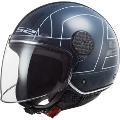 Jet Moto Ls2 OF558 Sphere Lux LINUS Cobalt Helmet