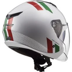 Jet Motorcycle Helmet Ls2 Double Visor Ls2 OF573 TWISTER 2 Combo White Green Red -Ls2 Sales Shop jet motorcycle helmet ls2 double visor ls2 of573 twister 2 combo white green red 85926