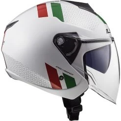 Jet Motorcycle Helmet Ls2 Double Visor Ls2 OF573 TWISTER 2 Combo White Green Red -Ls2 Sales Shop jet motorcycle helmet ls2 double visor ls2 of573 twister 2 combo white green red 85927