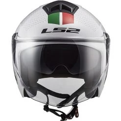 Jet Motorcycle Helmet Ls2 Double Visor Ls2 OF573 TWISTER 2 Combo White Green Red -Ls2 Sales Shop jet motorcycle helmet ls2 double visor ls2 of573 twister 2 combo white green red 85929