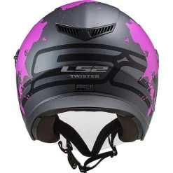 Jet Motorcycle Helmet Ls2 Double Visor Ls2 OF573 TWISTER 2 Xover Titanium Matt Pink 16 Jet Motorcycle Helmet Ls2 Double Visor Ls2 OF573 TWISTER 2 Xover Titanium Matt Pink -Ls2 Sales Shop jet motorcycle helmet ls2 double visor ls2 of573 twister 2 xover titanium matt pink 85914