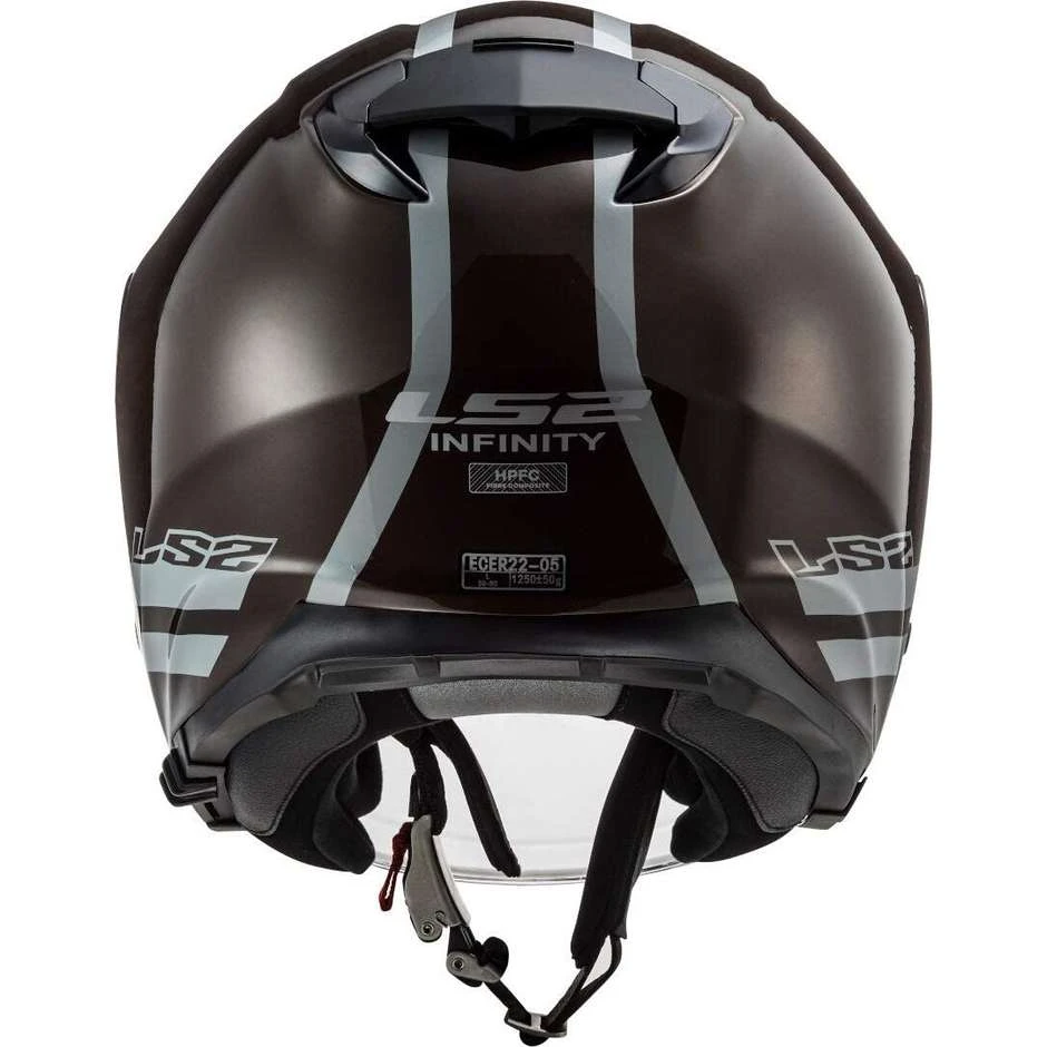 Jet Motorcycle Helmet Ls2 OF521 INFINITY Hyper Wood 11 Jet Motorcycle Helmet Ls2 OF521 INFINITY Hyper Wood - Image 9