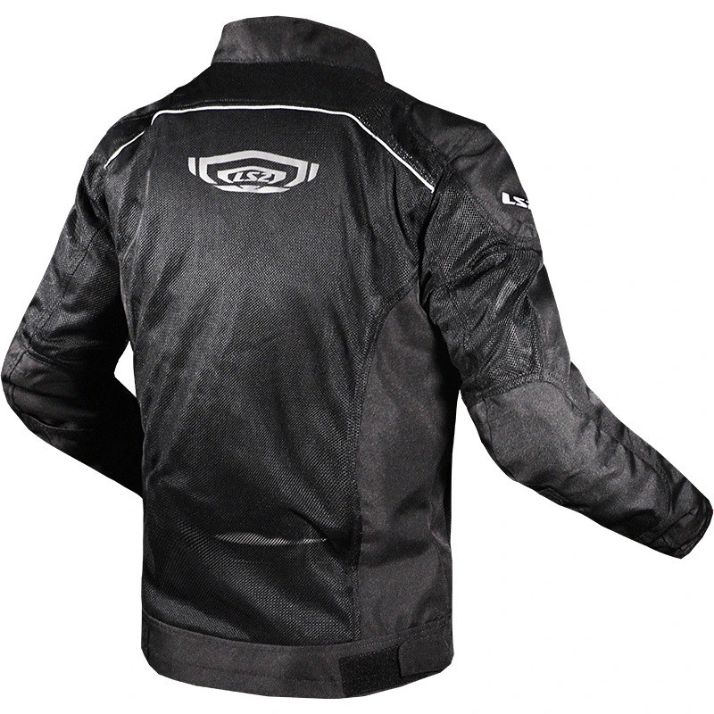 Ls2 Airy CE Black Perforated Summer Motorcycle Jacket 4 Ls2 Airy CE Black Perforated Summer Motorcycle Jacket - Image 2