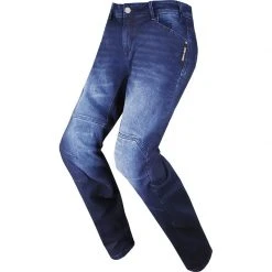 LS2 Dakota CE Blue Motorcycle Jeans With Aramid Fibers