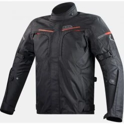 LS2 Endurance Man Black Red Technical Motorcycle Jacket