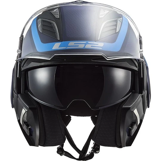 Ls2 FF900 VALIANT 2 Orbit Blue Modular Foldable Helmet Opaque Blue 8 Ls2 FF900 VALIANT 2 Orbit Blue Modular Foldable Helmet Opaque Blue - Image 6