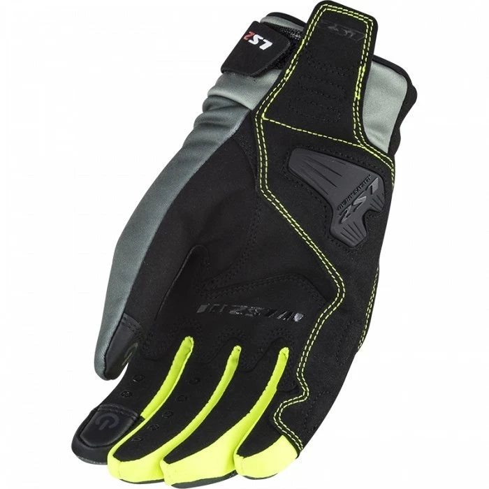 Ls2 Jet 2WP Mid Season Motorcycle Gloves Black Gray 4 Ls2 Jet 2WP Mid Season Motorcycle Gloves Black Gray - Image 2