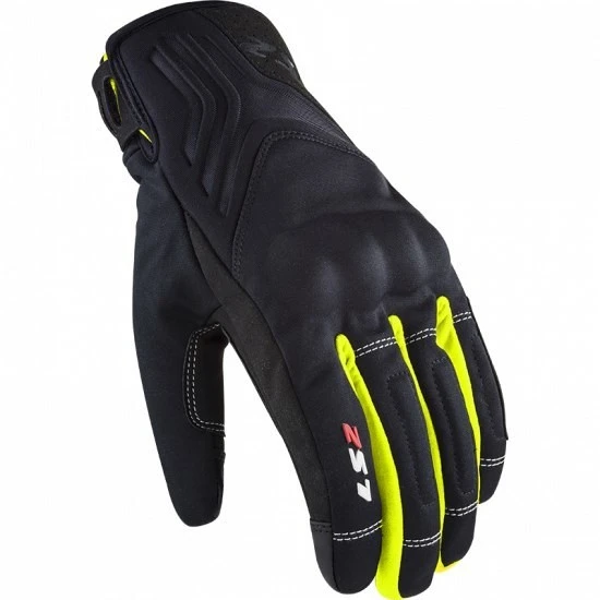 Ls2 Jet 2WP Mid Season Motorcycle Gloves Black Yellow 3 Ls2 Jet 2WP Mid Season Motorcycle Gloves Black Yellow