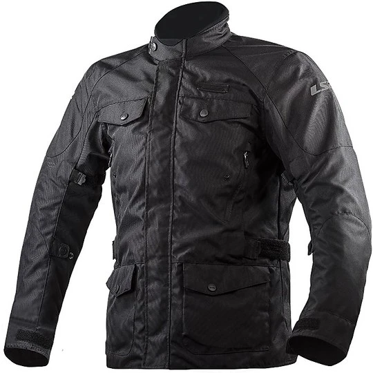 LS2 Metropolis Man WP Technical Motorcycle Jacket Black Certified 3 LS2 Metropolis Man WP Technical Motorcycle Jacket Black Certified