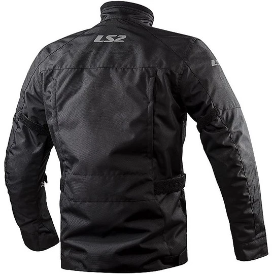 LS2 Metropolis Man WP Technical Motorcycle Jacket Black Certified 4 LS2 Metropolis Man WP Technical Motorcycle Jacket Black Certified - Image 2