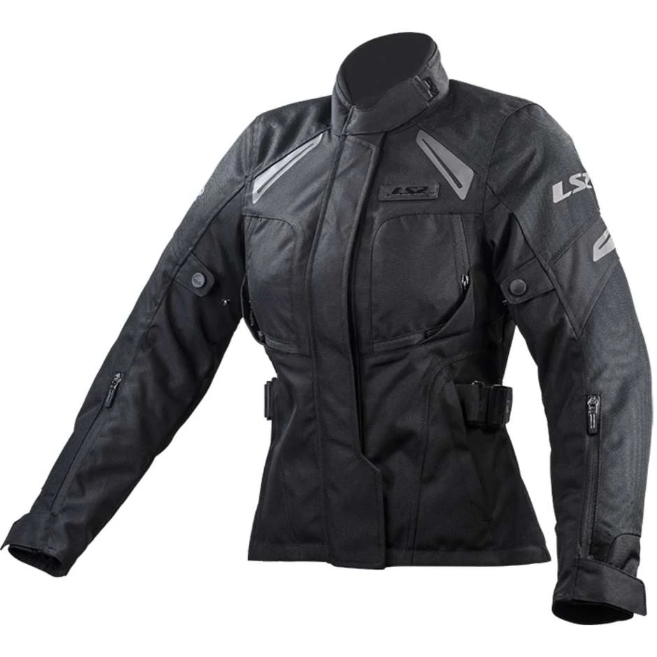 LS2 Phase Lady WP Motorcycle Technical Jacket Black Certified 3 LS2 Phase Lady WP Motorcycle Technical Jacket Black Certified
