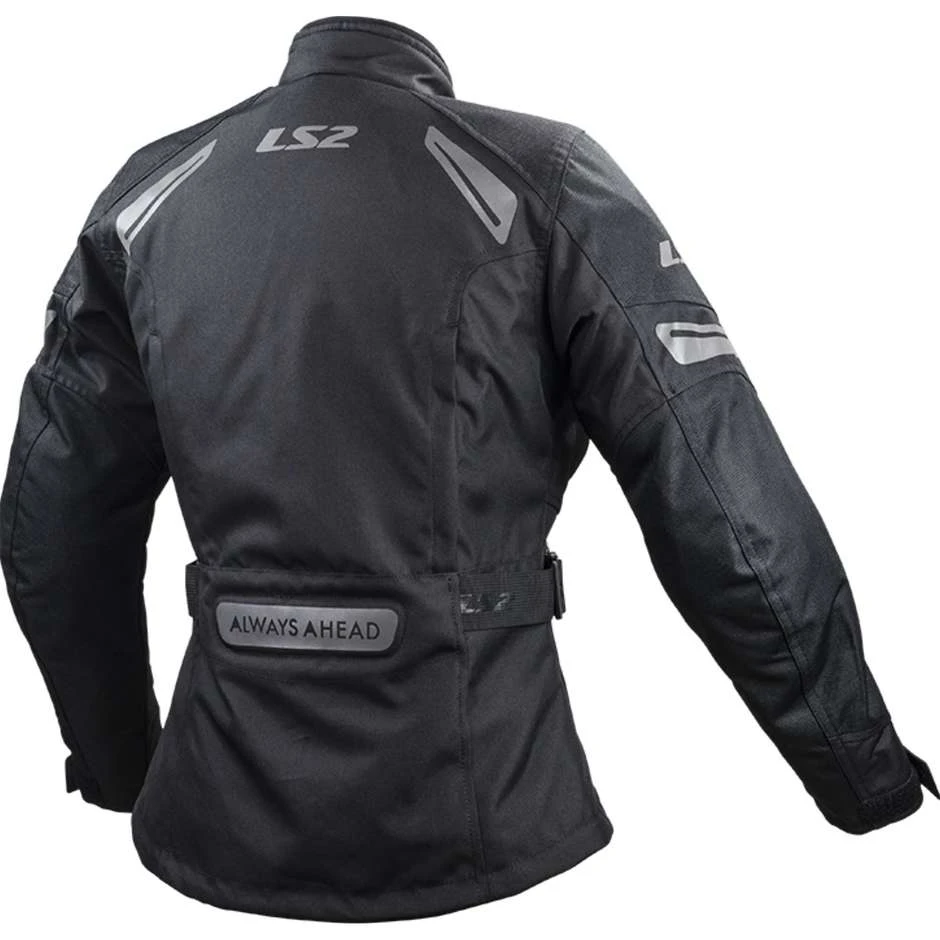 LS2 Phase Lady WP Motorcycle Technical Jacket Black Certified 4 LS2 Phase Lady WP Motorcycle Technical Jacket Black Certified - Image 2