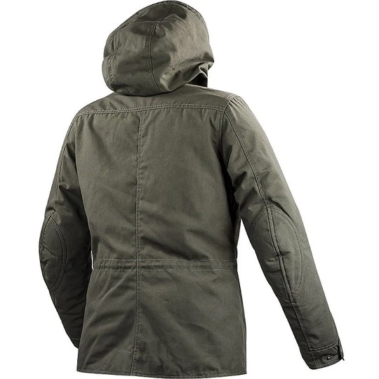 LS2 Rambla Technical Motorcycle Jacket Lady WP Urban Line Khaki 4 LS2 Rambla Technical Motorcycle Jacket Lady WP Urban Line Khaki - Image 2