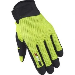 Ls2 Ray CE Yellow Fluo Summer Motorcycle Gloves