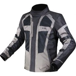 Ls2 Scout CE Black Gray Motorcycle Tourism Jacket