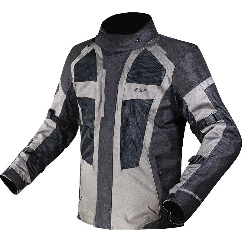 Ls2 Scout CE Black Gray Motorcycle Tourism Jacket 3 Ls2 Scout CE Black Gray Motorcycle Tourism Jacket