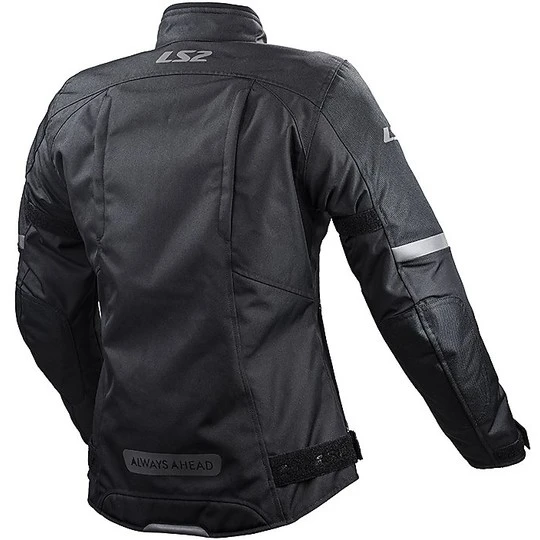 LS2 Serra Evo Lady Technical Motorcycle Sport Jacket Black Certified 4 LS2 Serra Evo Lady Technical Motorcycle Sport Jacket Black Certified - Image 2