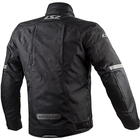 LS2 Serra Evo Man Technical Motorcycle Sport Jacket Black Certified 4 LS2 Serra Evo Man Technical Motorcycle Sport Jacket Black Certified - Image 2