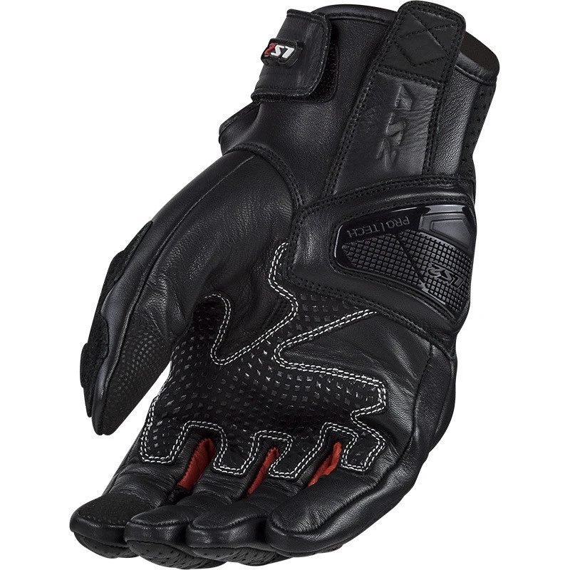 Ls2 Spark 2 CE Black Red Summer Leather Motorcycle Gloves 4 Ls2 Spark 2 CE Black Red Summer Leather Motorcycle Gloves - Image 2