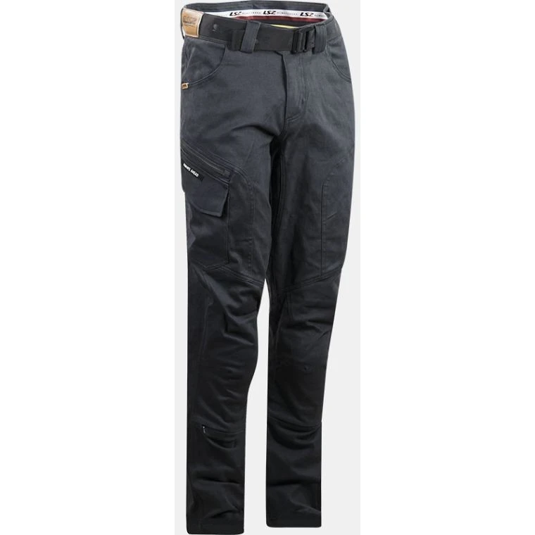 LS2 Straigth Man Dark Gray Fabric Motorcycle Pants 4 LS2 Straigth Man Dark Gray Fabric Motorcycle Pants - Image 2